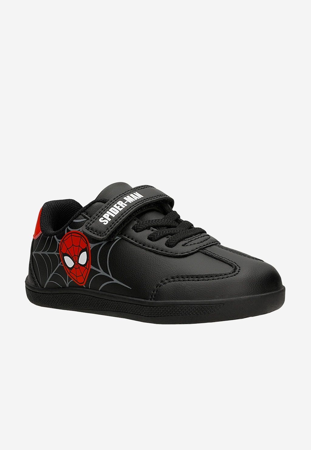 Czarne trampki Spider-man z czerwonymi wstawkami BARTEK 87070-11 Widok 2