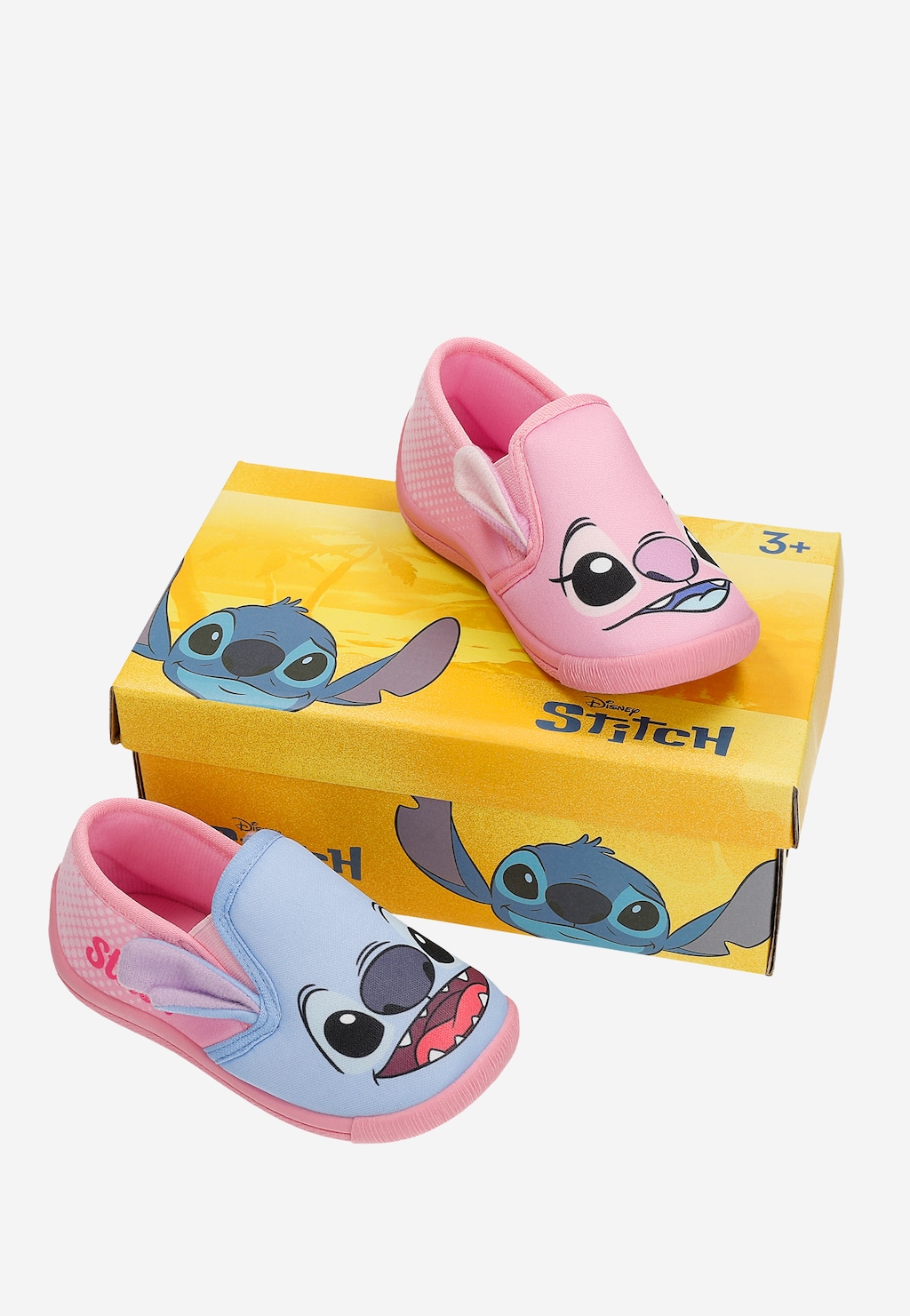 Różowo-niebieskie kapcie Stitch i Angel BARTEK 87852-11 Widok 7