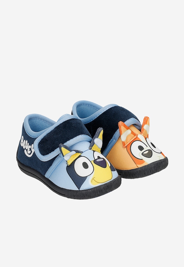 Granatowe kapcie dziecięce Bluey BARTEK 87851-18