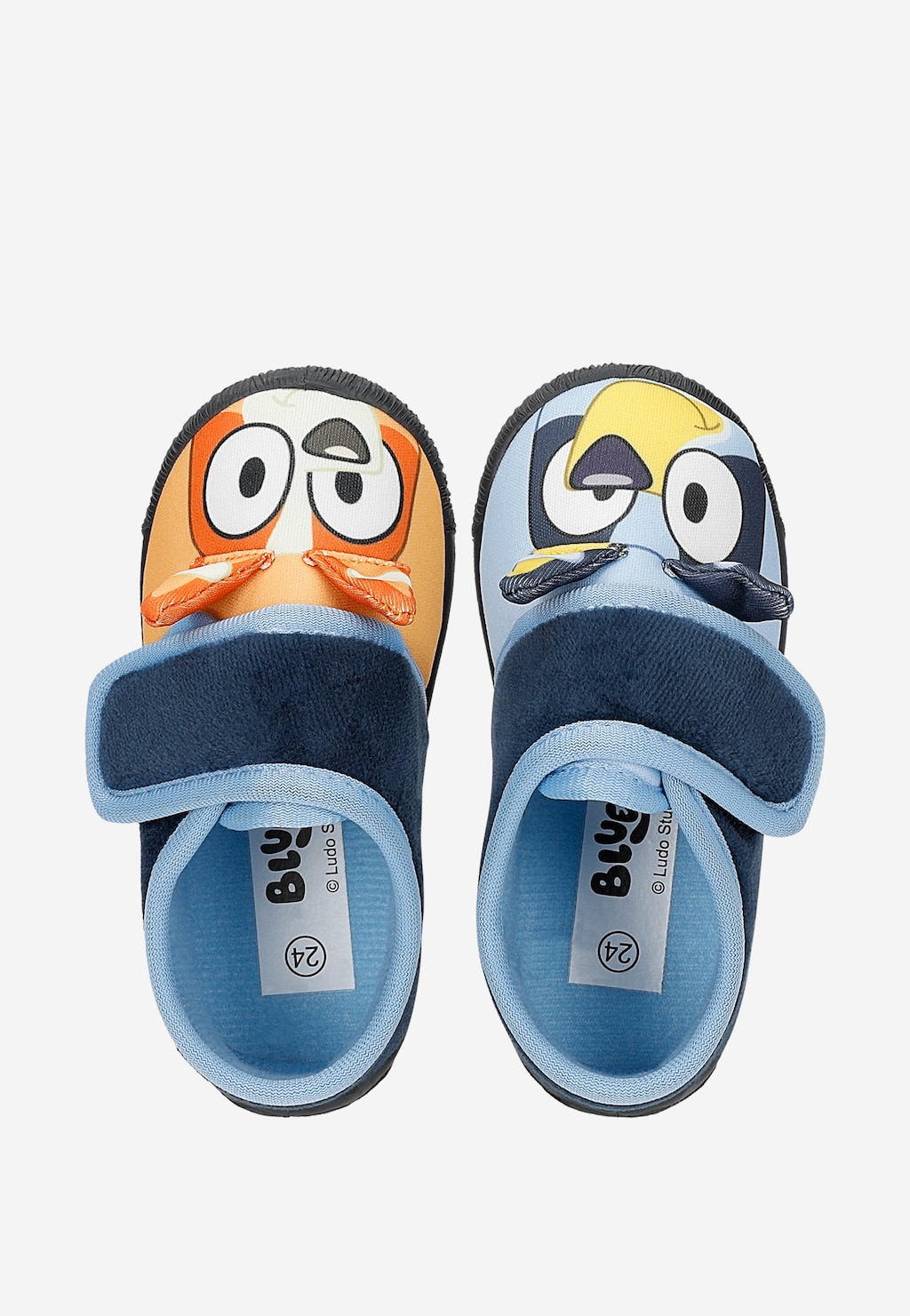 Granatowe kapcie dziecięce Bluey BARTEK 87851-18 Widok 4