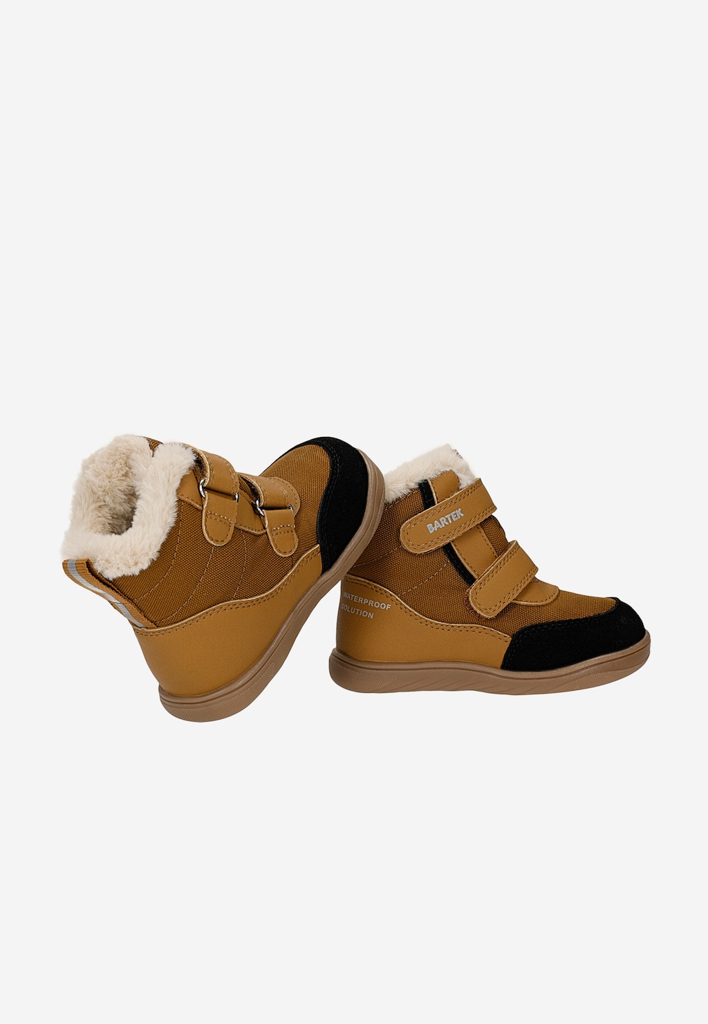 Brązowe ocieplane trzewiki barefoot Waterproof Solutions BARTEK 84015-83 Widok 6