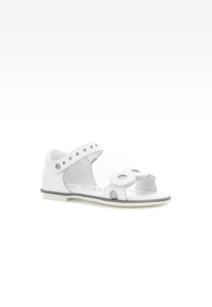 Sandały BARTEK T-39167/18B, dla dziewcząt, biały