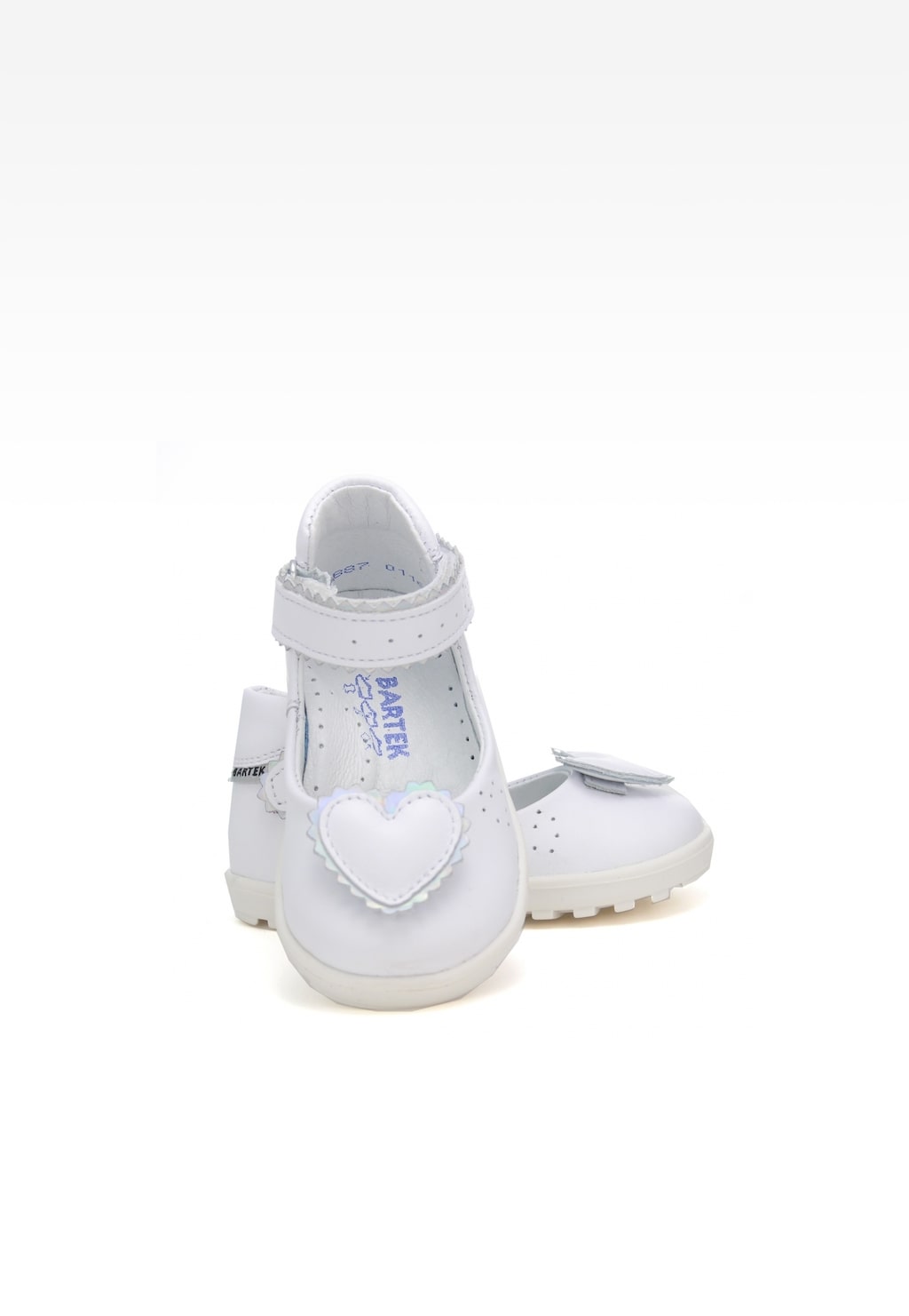 Mini first steps BARTEK W-71195/B87, dla dziewcząt, biały Widok 6
