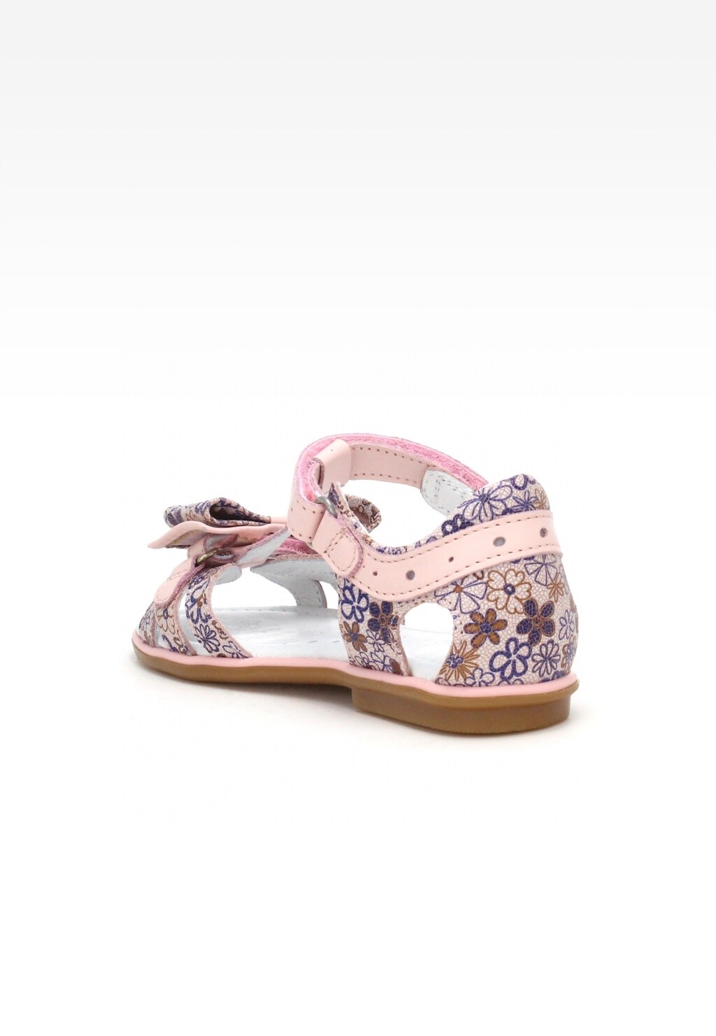 Sandały BARTEK W-79182/2AB, dla dziewcząt,  jasno różowy Widok 5