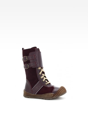 Kozaki ocieplane BARTEK T-94203/ST/67N, dla dziewcząt, bordowy