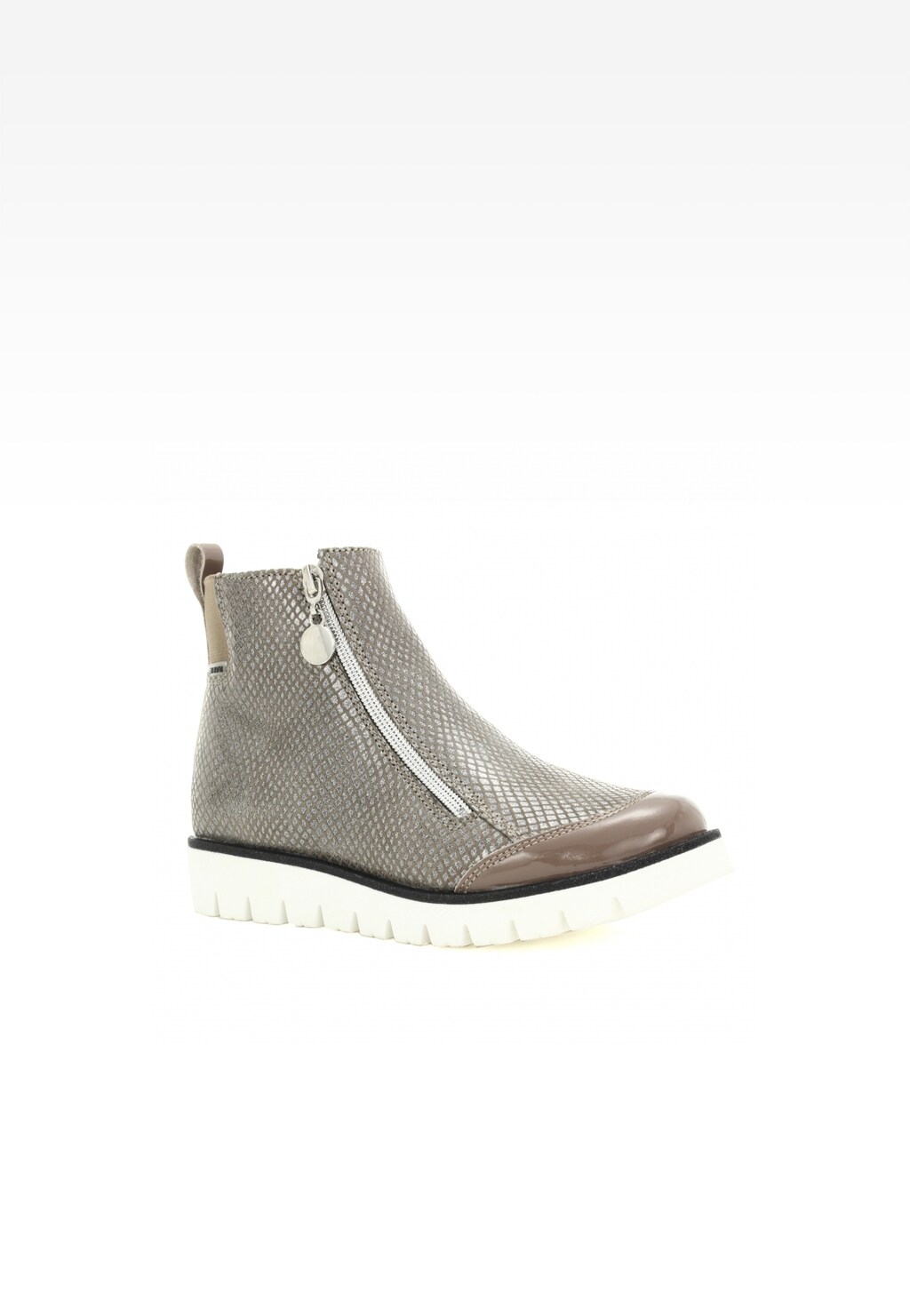 Botki BARTEK T-27443/SZ/1RN, dla dziewcząt, jasny brąz Widok 1