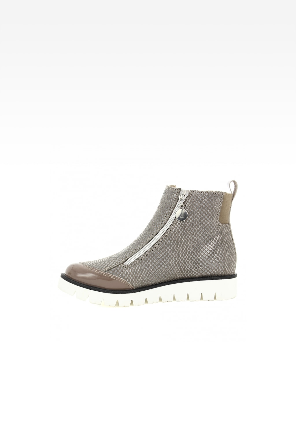 Botki BARTEK T-27443/SZ/1RN, dla dziewcząt, jasny brąz Widok 4