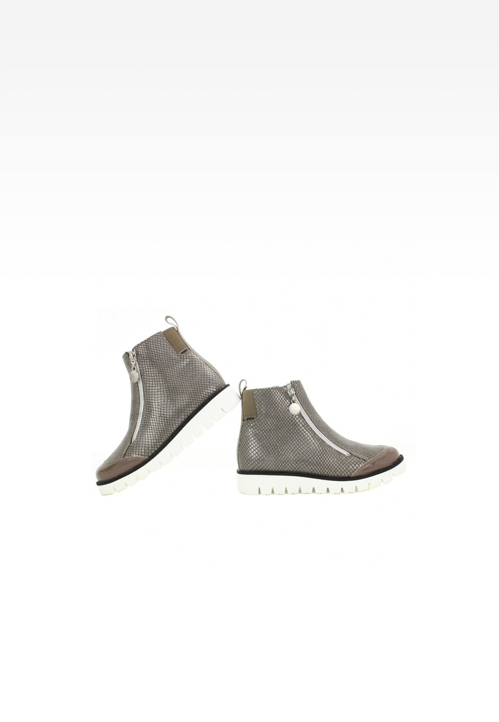 Botki BARTEK T-27443/SZ/1RN, dla dziewcząt, jasny brąz Widok 6