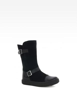 Kozaki ocieplane BARTEK T-24413/90V, dla dziewcząt, czarny