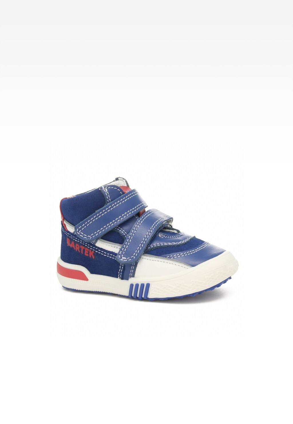 Sneakers BARTEK 91756-003, niebiesko-biały Widok 1