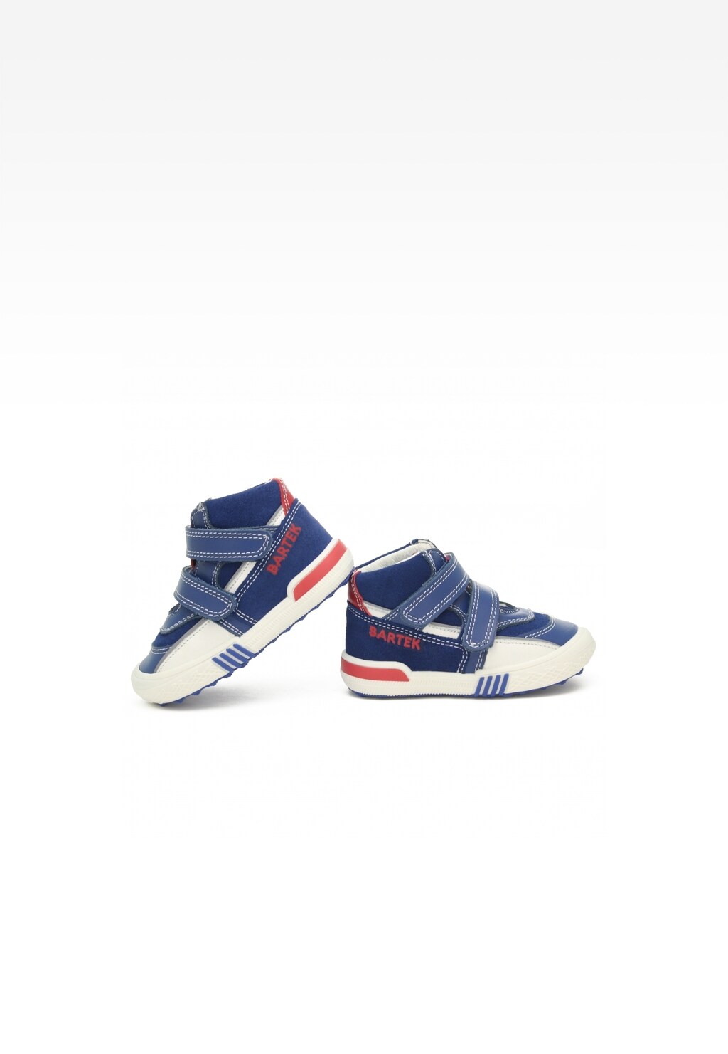 Sneakers BARTEK 91756-003, niebiesko-biały Widok 6