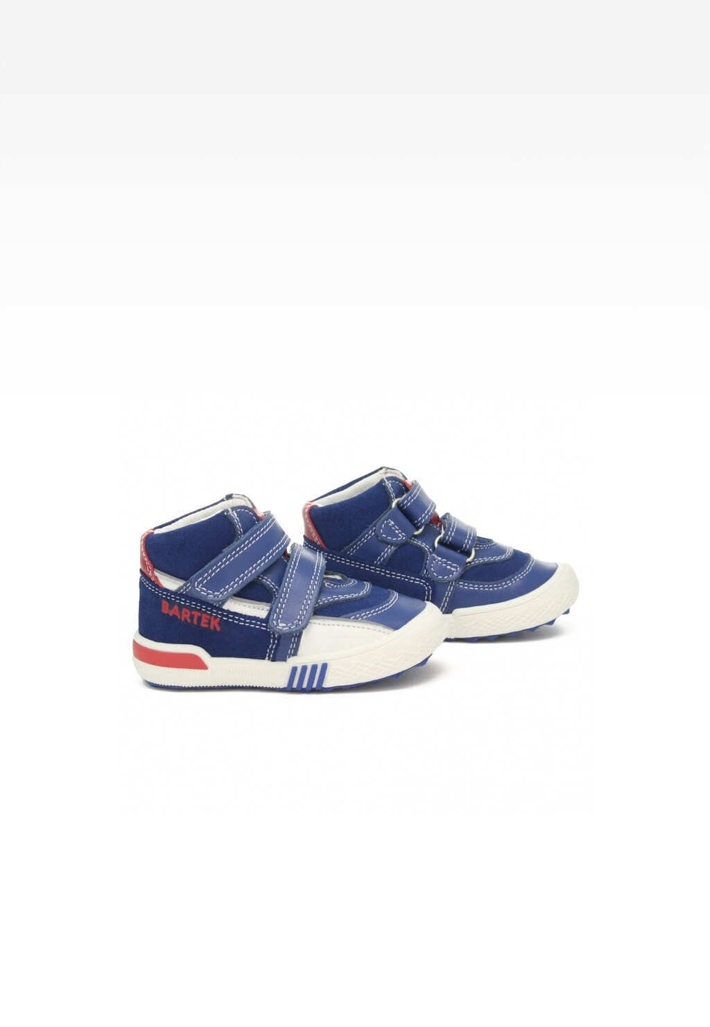 Sneakers BARTEK 91756-003, niebiesko-biały Widok 7