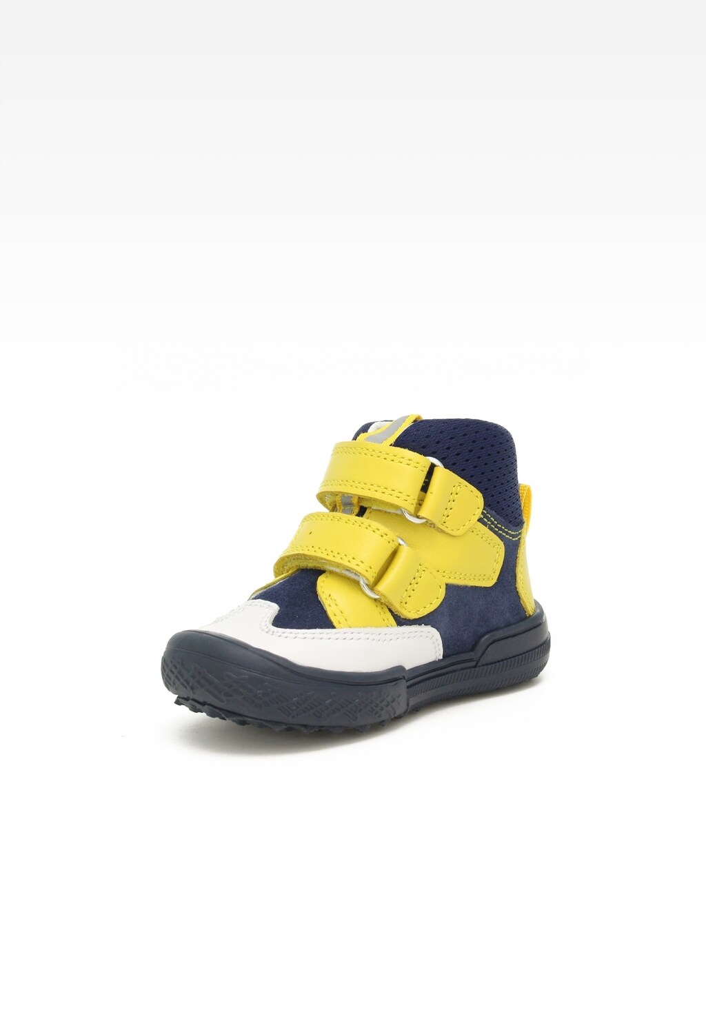 Sneakers BARTEK 21704-001, dla chłopców, niebiesko-żółty Widok 3