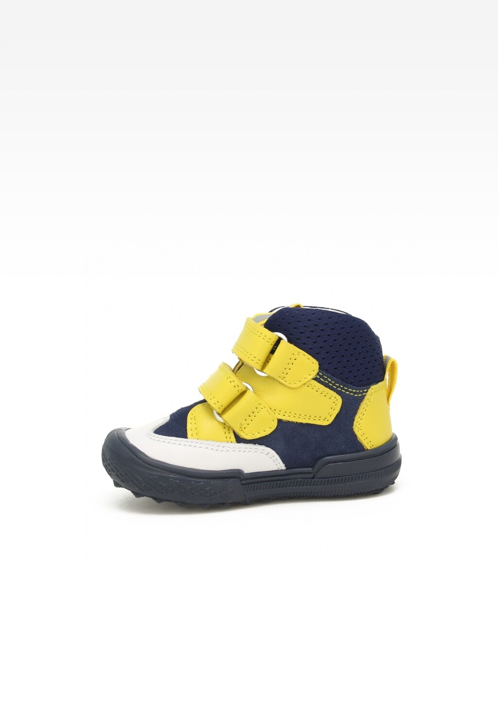 Sneakers BARTEK 21704-001, dla chłopców, niebiesko-żółty Widok 4