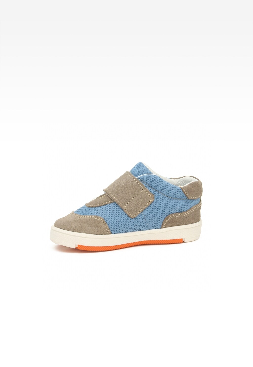 Sneakers BARTEK 11141010, dla chłopców, beżowo-niebieski Widok 4