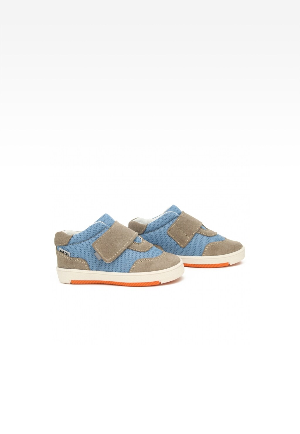Sneakers BARTEK 11141010, dla chłopców, beżowo-niebieski Widok 7