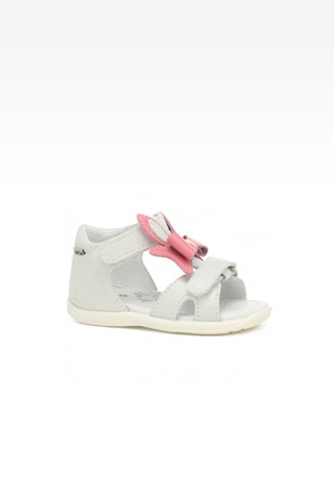 Sandały BARTEK 11128001, dla dziewcząt, srebrno-różowy