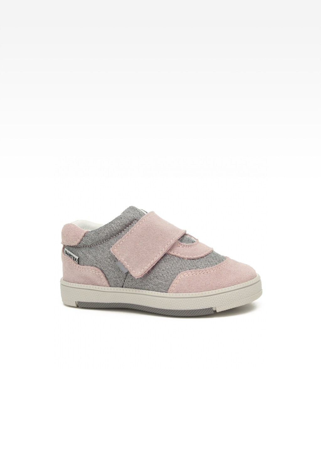 Sneakers BARTEK 11141009, dla dziewcząt, różowo-szary Widok 1