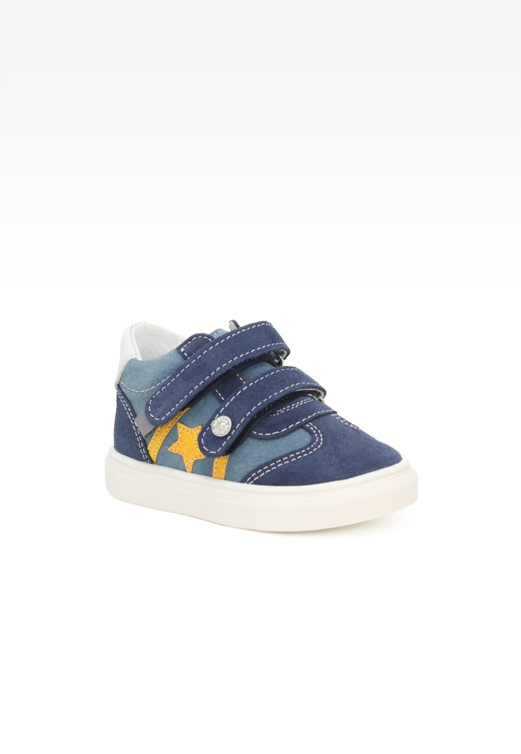 Sneakers BARTEK 11430004, granatowo-niebieski Widok 2