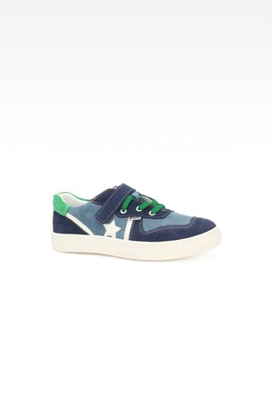 Półbuty BARTEK 18312004, granatowo-niebieski