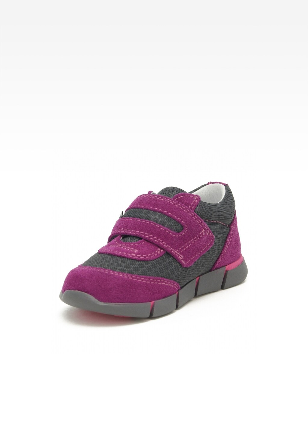 Sneakers BARTEK 11949018, dla dziewcząt, różowo-szary Widok 3