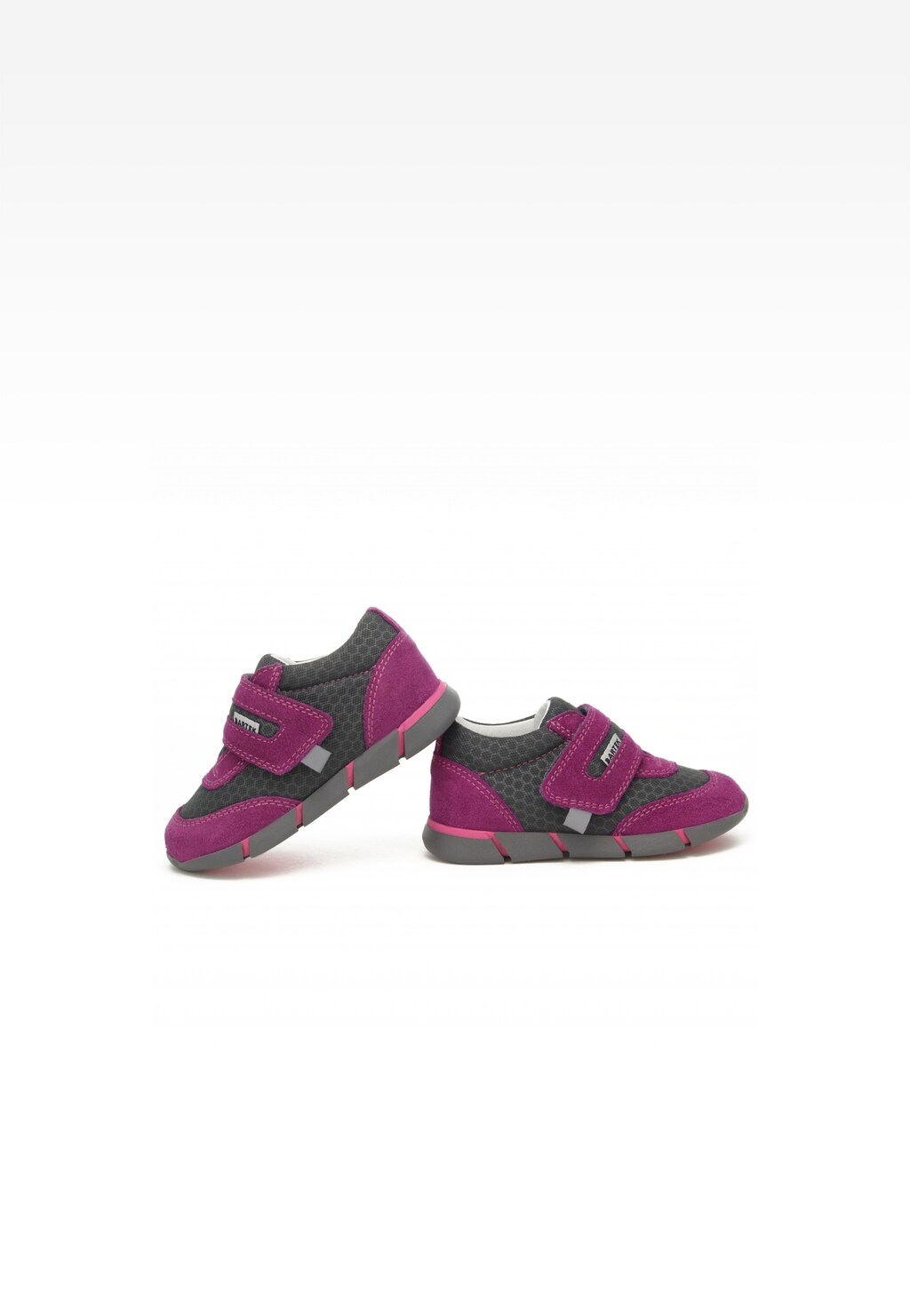 Sneakers BARTEK 11949018, dla dziewcząt, różowo-szary Widok 6