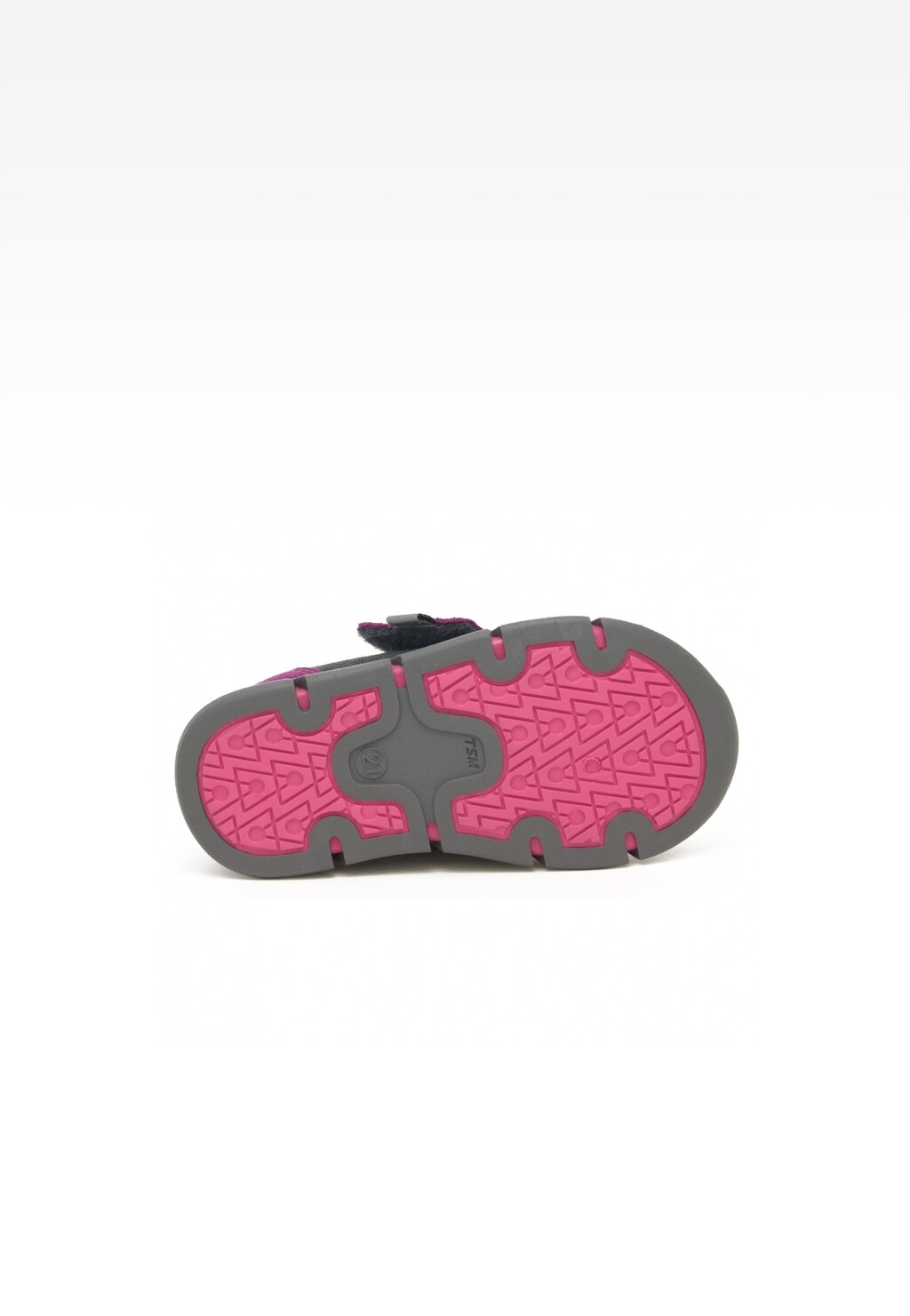 Sneakers BARTEK 11949018, dla dziewcząt, różowo-szary Widok 8