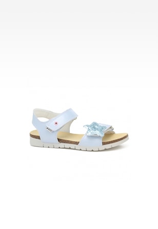 Sandały BARTEK 16183016, dla dziewcząt, niebieski