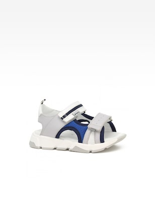 Sandały BARTEK 16032002, szaro-niebieski