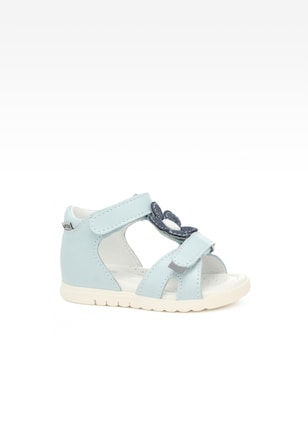 Sandały BARTEK 11414001, dla dziewcząt, jasno niebieski