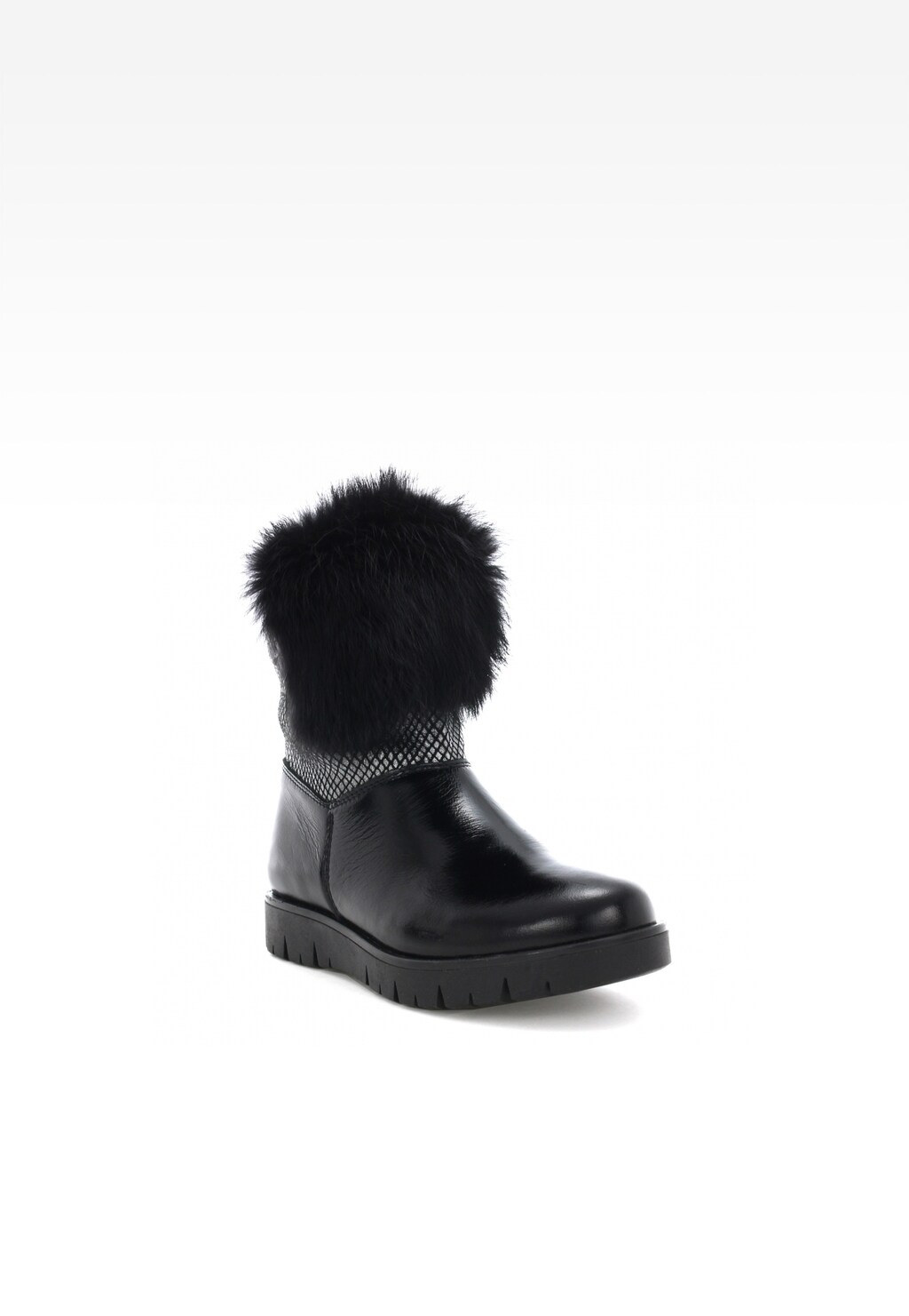 Botki BARTEK T-24406/SZ/1R7, dla dziewcząt, czarny Widok 2