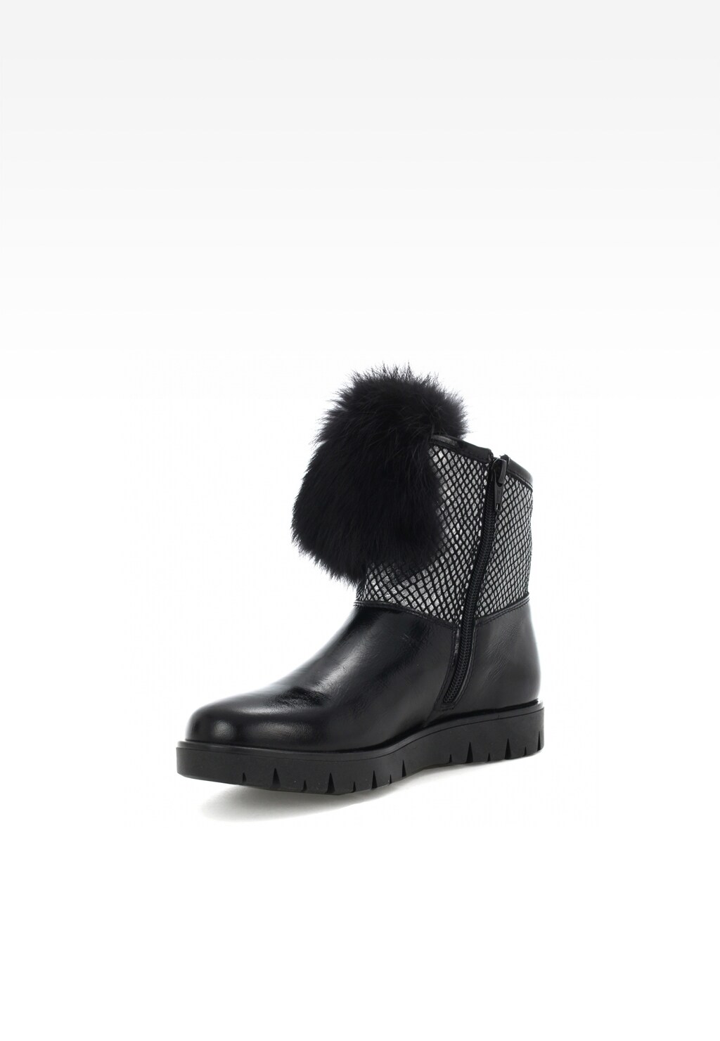Botki BARTEK T-24406/SZ/1R7, dla dziewcząt, czarny Widok 3