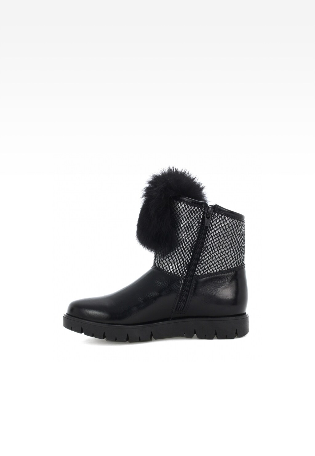 Botki BARTEK T-24406/SZ/1R7, dla dziewcząt, czarny Widok 4