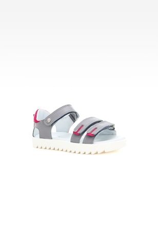 Sandały BARTEK W-36178/1PW, dla dziewcząt, szary