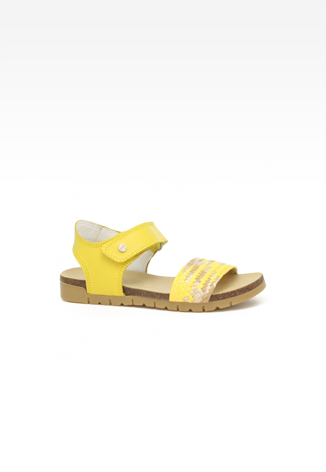 Sandały Wojas x Bartek 8520088, dla dziewcząt, żółty