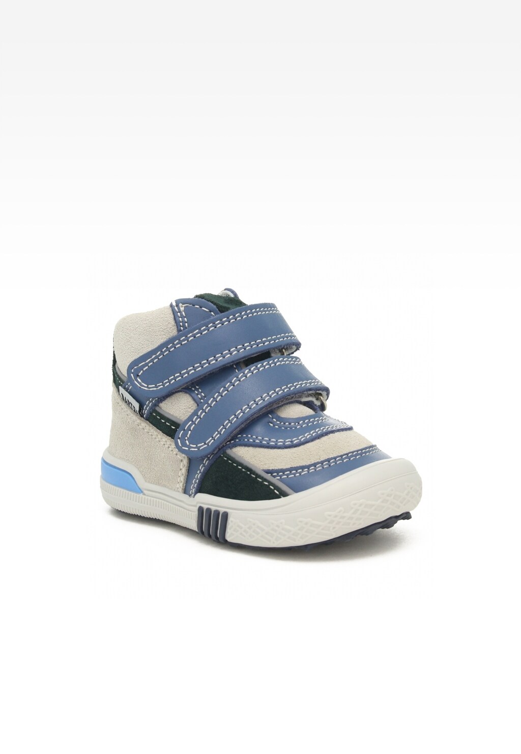Sneakers BARTEK 91756-023, niebiesko-beżowy Widok 2