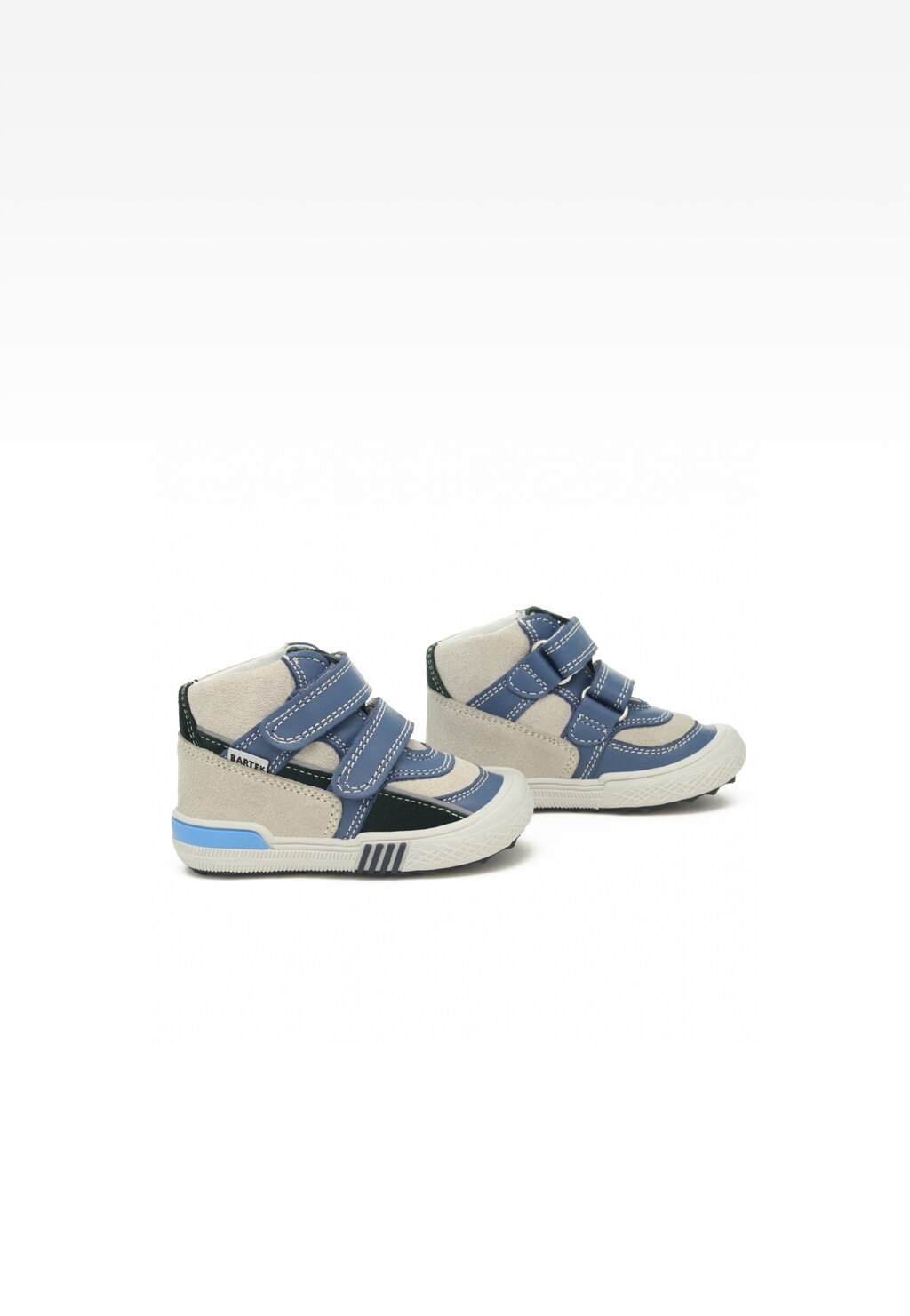Sneakers BARTEK 91756-023, niebiesko-beżowy Widok 7