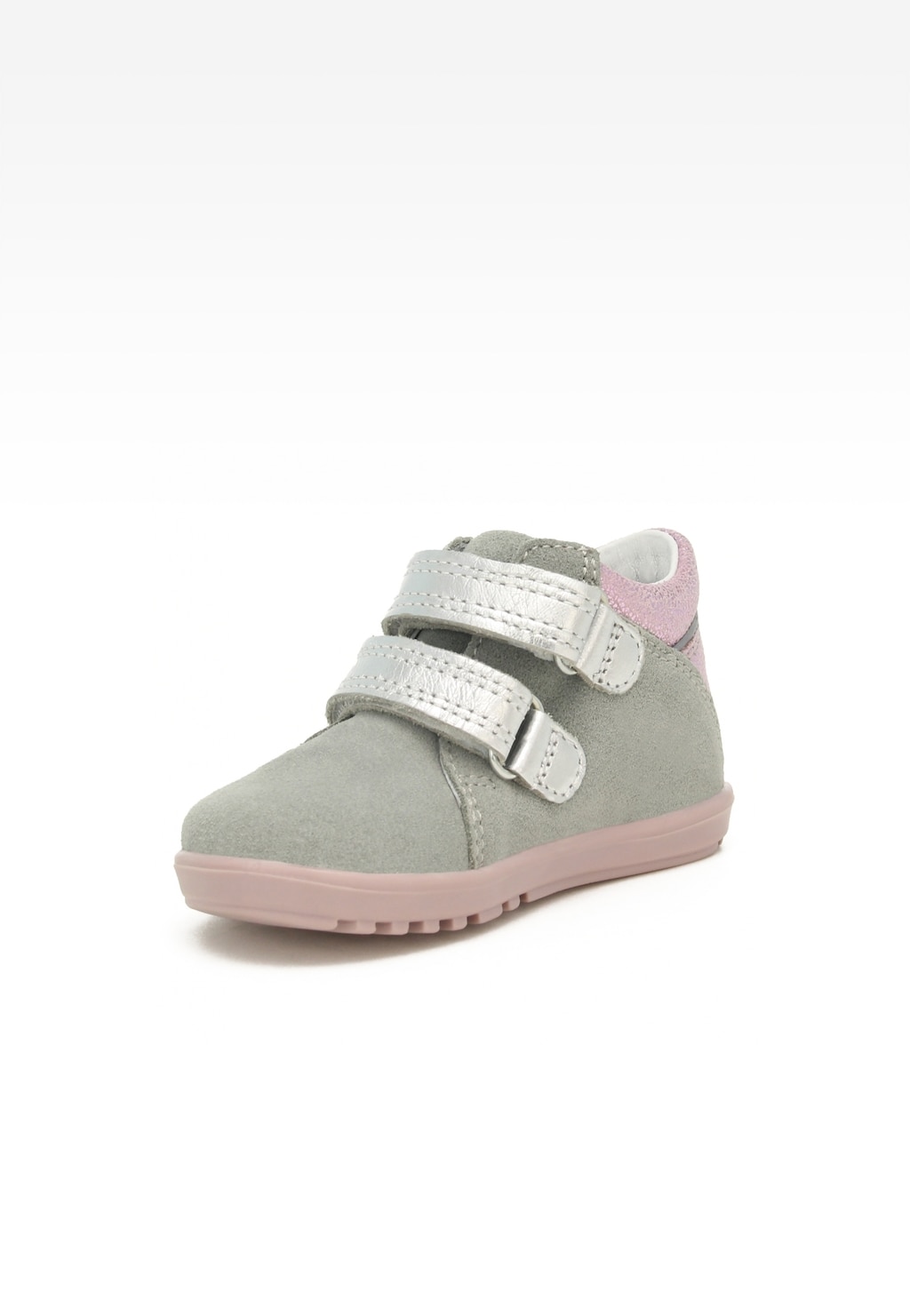 Mini first steps BARTEK 11732-009, dla dziewcząt, szaro-różowy Widok 3