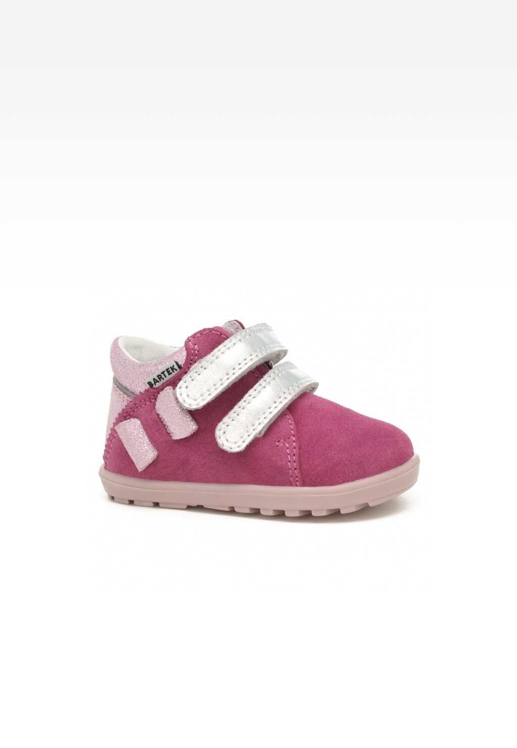 Mini first steps BARTEK 11732-005, dla dziewcząt, różowo-srebrny Widok 1