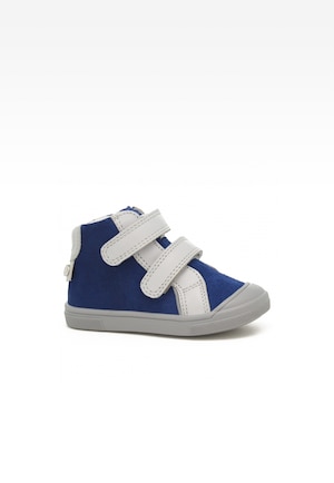 Sneakers BARTEK 11384023, dla chłopców, niebiesko-szary