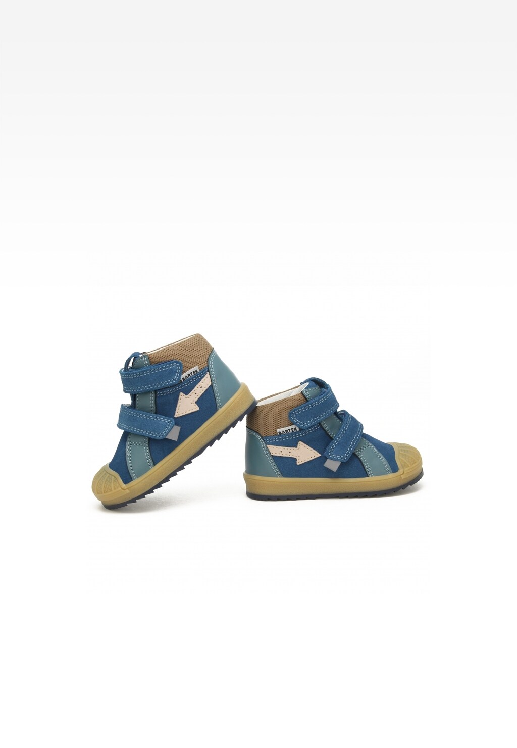 Sneakers BARTEK 11948041, niebiesko-beżowy Widok 6