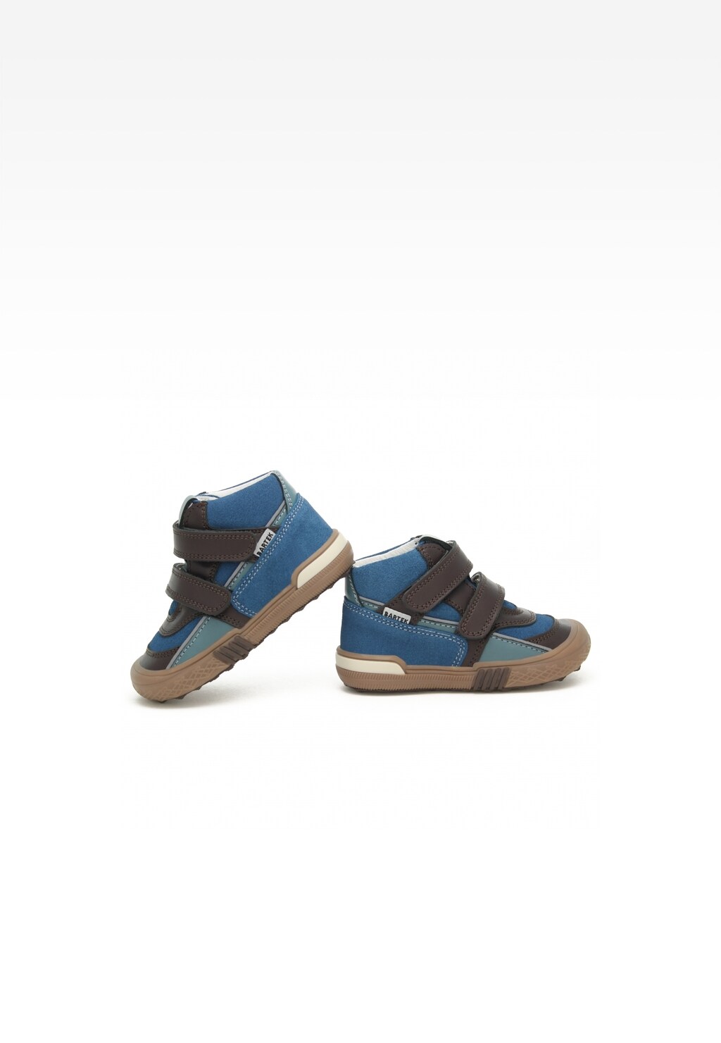 Sneakers BARTEK 91756-022, dla chłopców, niebiesko-brązowy Widok 6