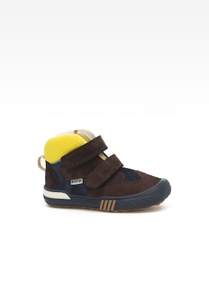 Sneakers BARTEK 21704-024, dla chłopców, brązowo-żółty