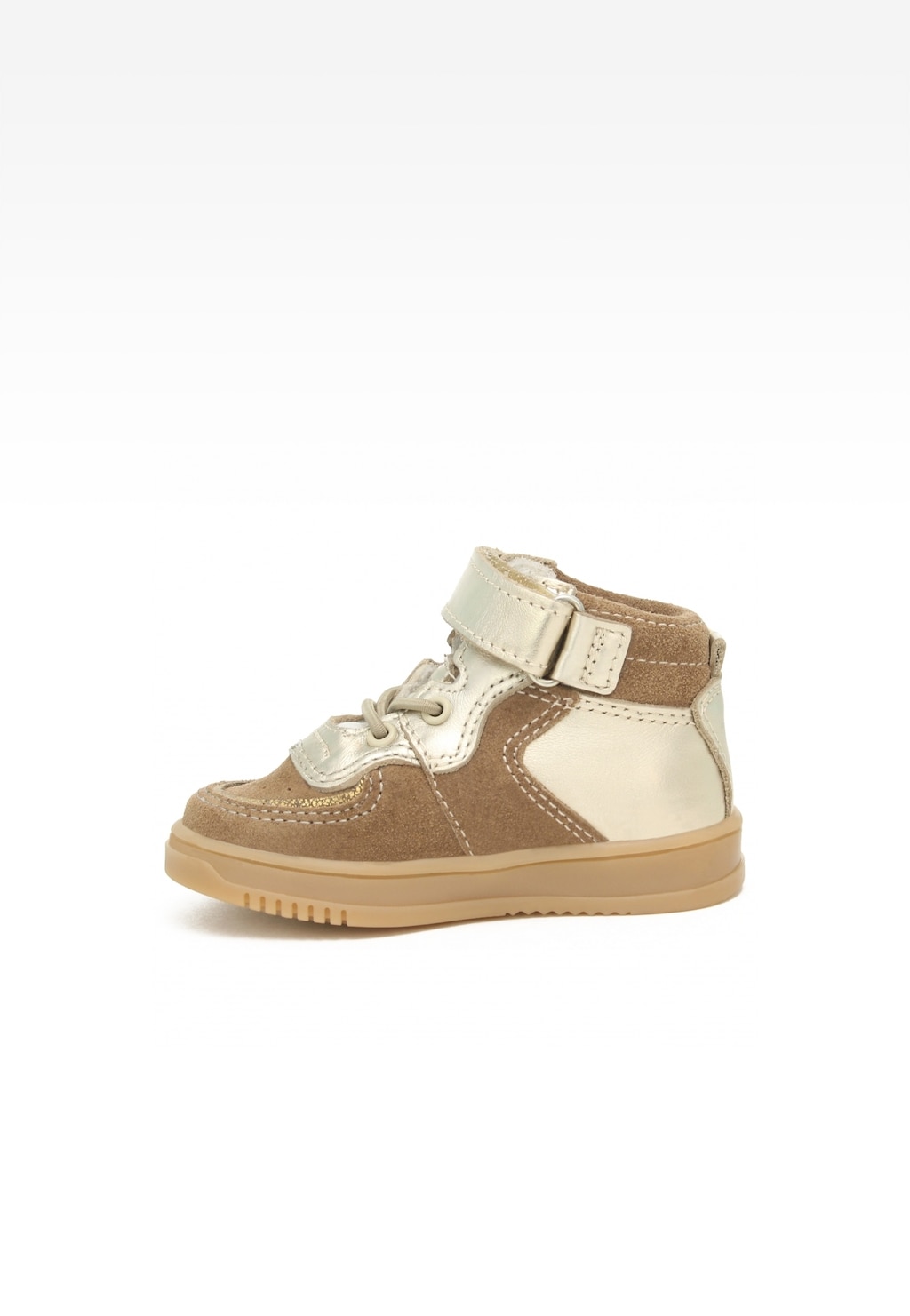 Sneakers BARTEK 11583004, beżowo-złoty Widok 4