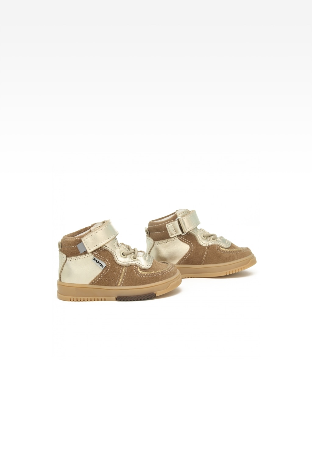 Sneakers BARTEK 11583004, beżowo-złoty Widok 7