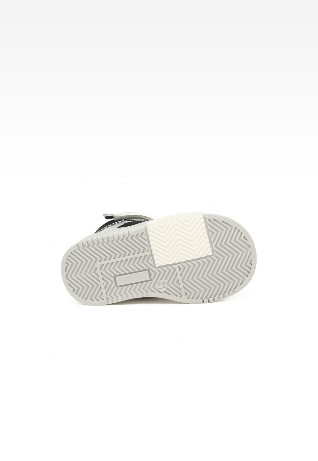 Sneakers BARTEK 11583006, dla dziewcząt, czarno-srebrny Widok 8