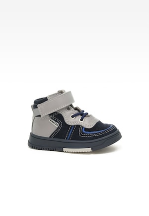Sneakers BARTEK 11583005, dla chłopców, granatowo-szary