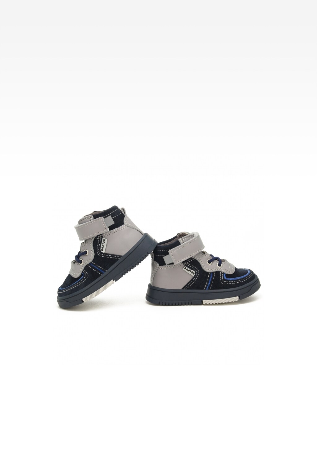 Sneakers BARTEK 11583005, dla chłopców, granatowo-szary Widok 6