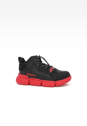 Sneakers BARTEK 17167006, czarno-czerwony