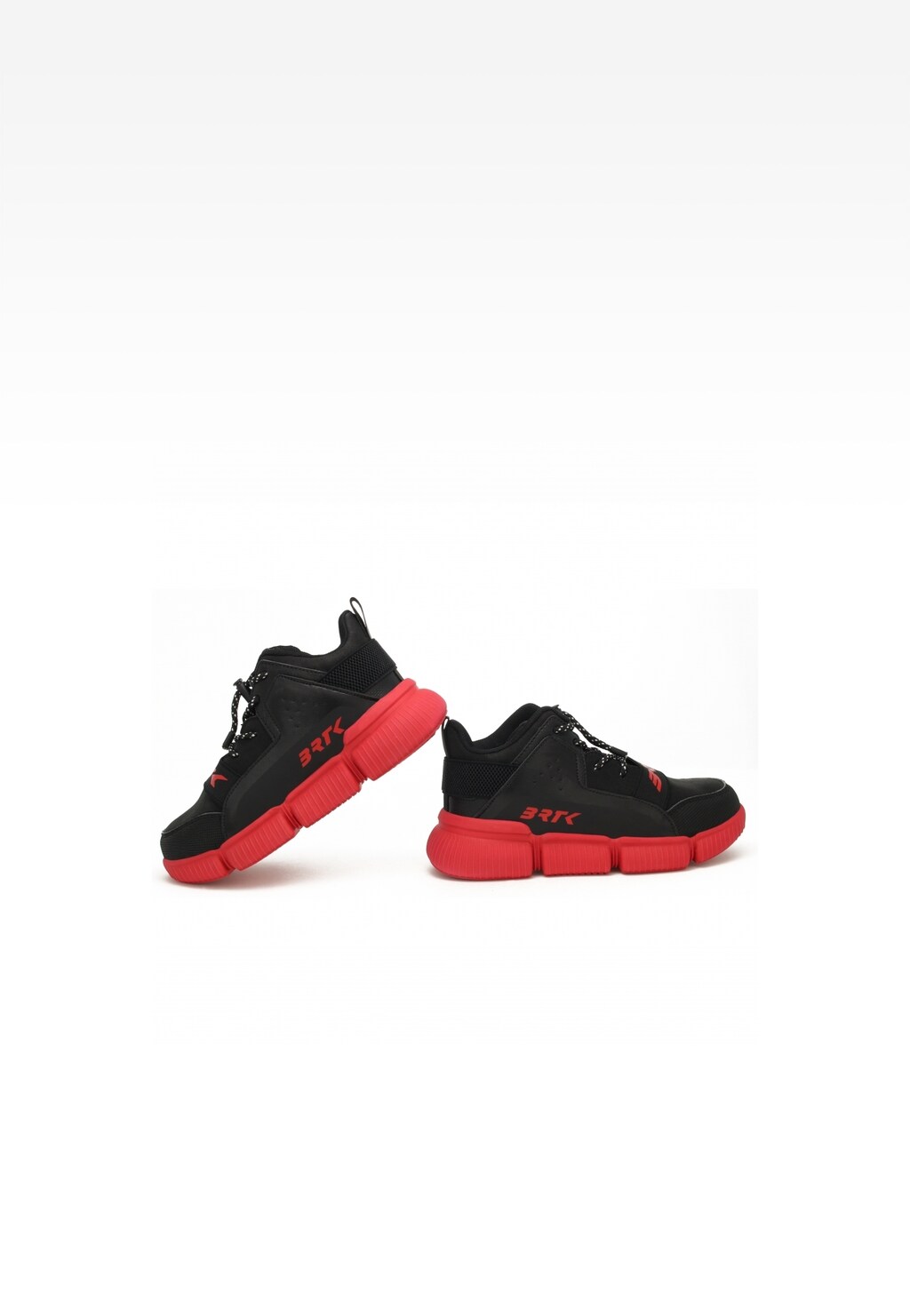 Sneakers BARTEK 17167006, czarno-czerwony Widok 6